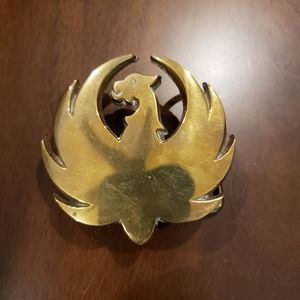 Ruger Brass Belt Buckle